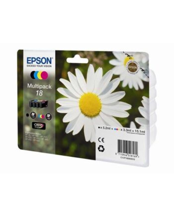 Epson 18 Ink Cartridge Multi Cmyk Blækpatron Cyan