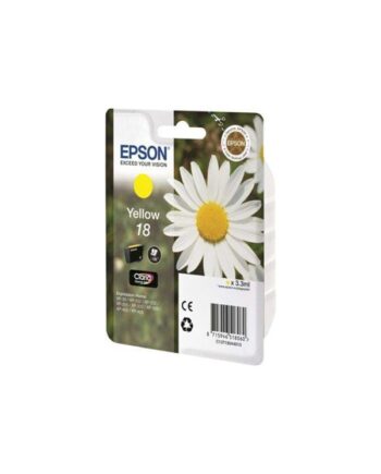 Epson 18 Ink Cartridge Yellow Blækpatron Gul