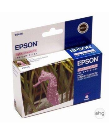 Epson Ink T0486 Light Magenta Blækpatron Lys Magenta