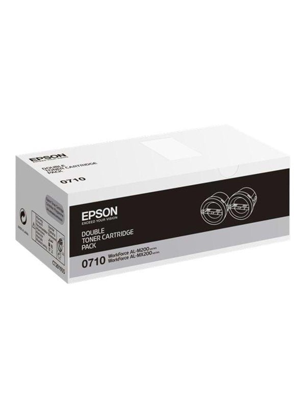 Epson 0710 Lasertoner Sort
