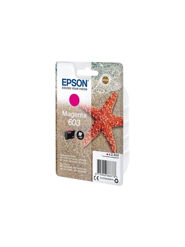 Epson 603 Magenta Original Ink Cartridge Blækpatron Magenta
