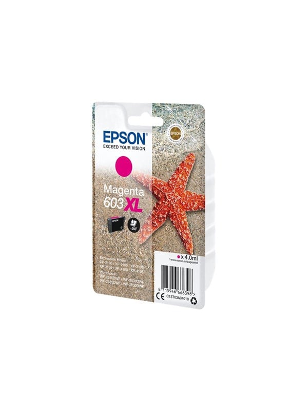 Epson 603 Magenta Original Ink Cartridge Blækpatron Magenta