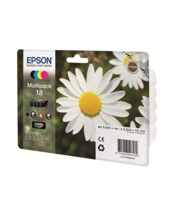 Epson 18 Multipack Blækpatron Cyan