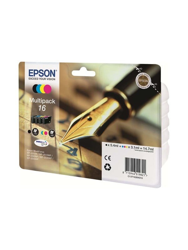 Epson 16 Multipack Blækpatron Cyan