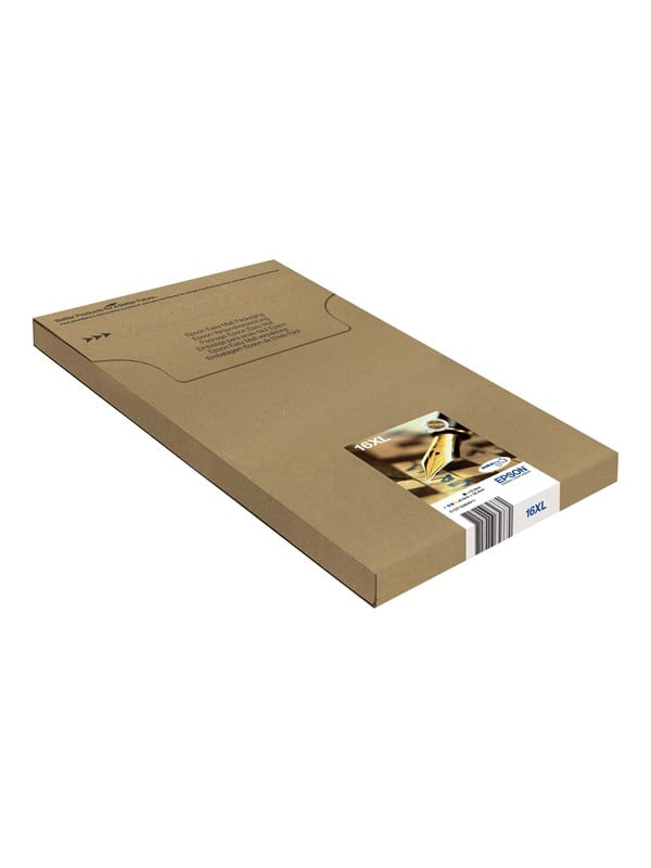 Epson 16 Multipack Easy Mail Packaging -pack Black Yellow Cyan Magenta Original Ink Cartridge Blækpatron Cyan