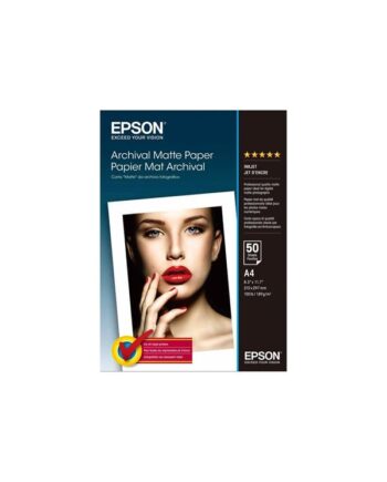 Epson Papir A4 Mat Arkiv 50 Ark