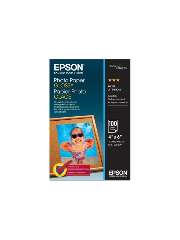 Epson Photo Paper Glossy 100x150mm