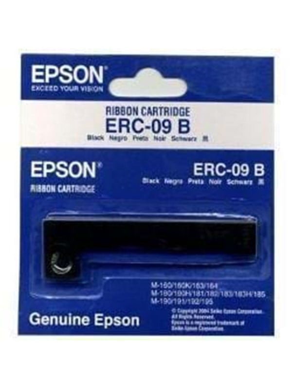 Epson Ribbon Black Erc 09b Print-bånd Sort