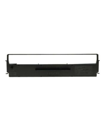 Epson Ribbon   Lq-350 300 570 580    Black Print-bånd Sort