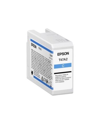 Epson Singlepack Cyan T47a2 Ultrachrome Pro 10 Ink Blækpatron Cyan