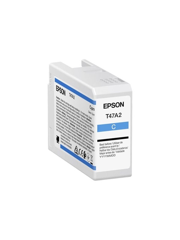 Epson Singlepack Cyan T47a2 Ultrachrome Pro 10 Ink Blækpatron Cyan