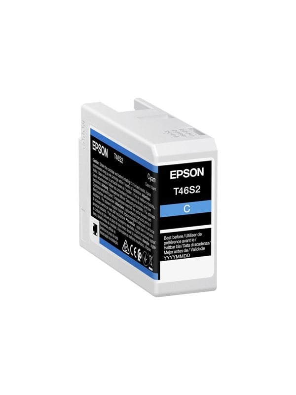 Epson Singlepack Cyan T46s2 Ultrachrome Pro 10 Ink Blækpatron Cyan