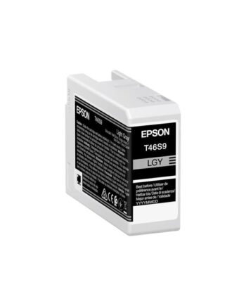 Epson Singlepack Light Gray T46s9 Ultrachrome Pro Blækpatron Lysegrå