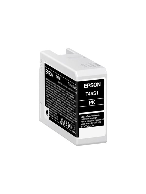 Epson Singlepack Photo Black T46s1 Ultrachrome Pro Blækpatron Foto Sort