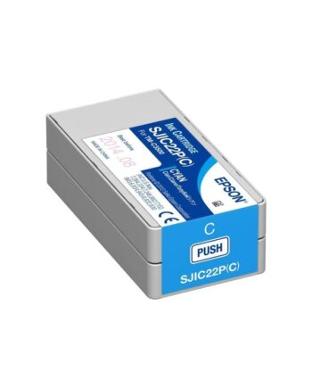 Epson Sjic22p    Cyan Ink Blækpatron Cyan