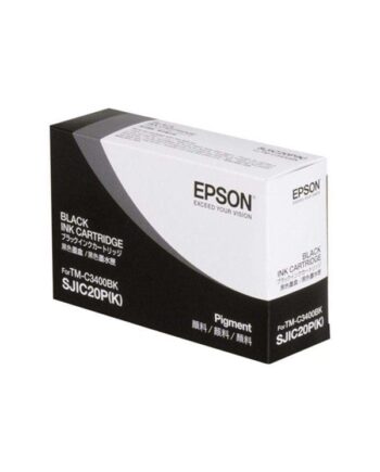 Epson Sjic20p    Blækpatron Sort