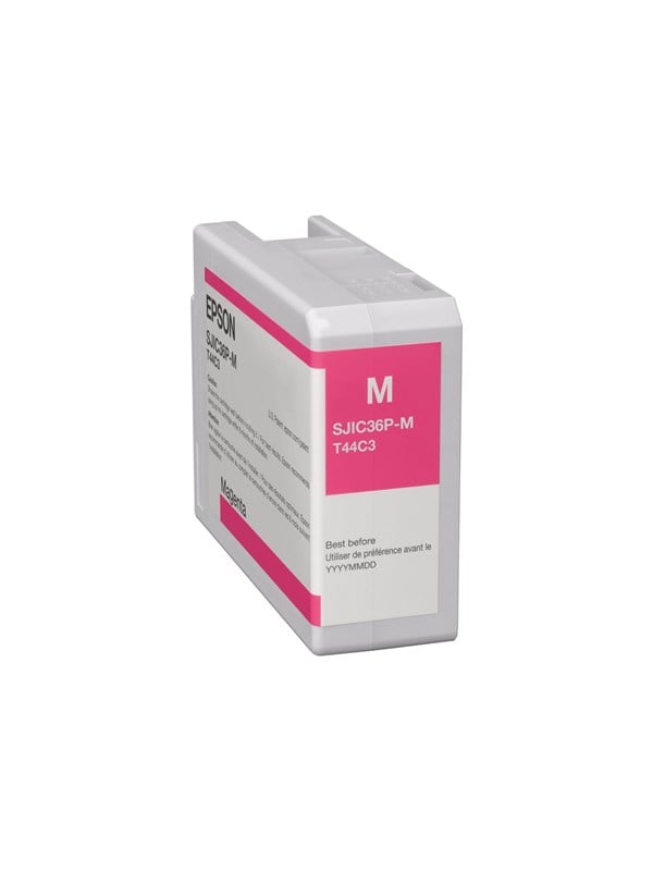Epson Sjic36p Magenta Original Ink Cartridge Blækpatron Magenta