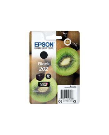 Epson 202 Sort Original Ink Blækpatron Sort