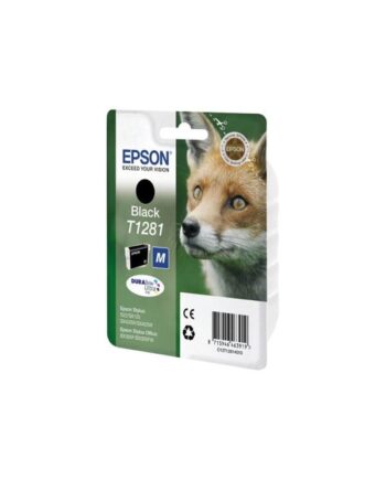 Epson T1281 Black Ink Blækpatron Sort