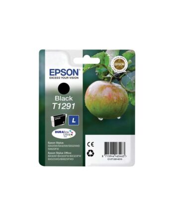 Epson T1291 Black Ink Blækpatron Sort