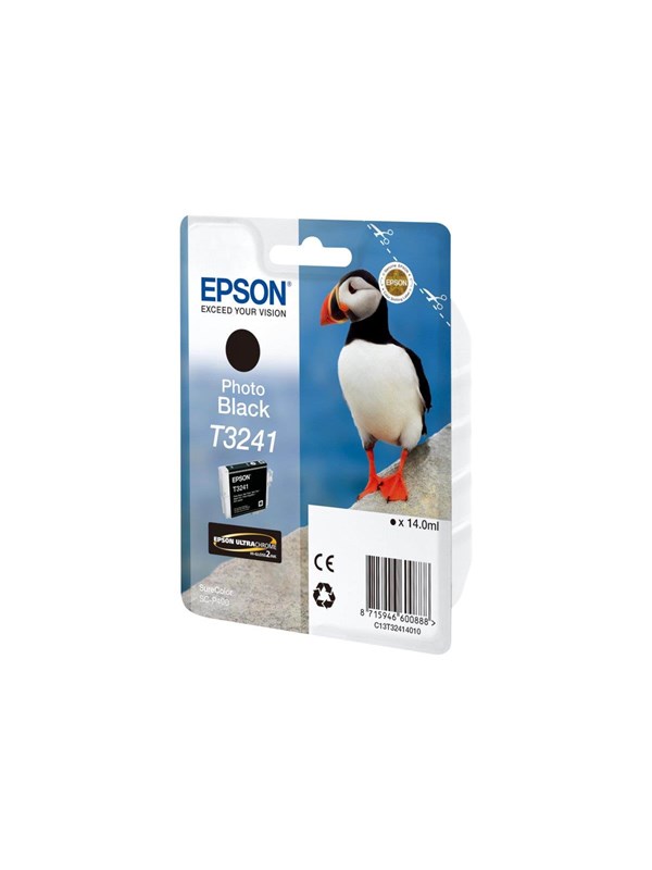 Epson T3241 Black Ink Blækpatron Sort