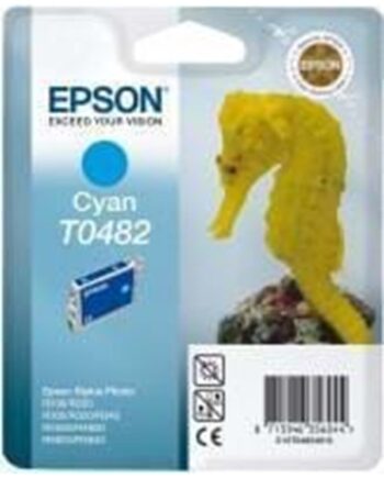 Epson T0482 Blækpatron Cyan
