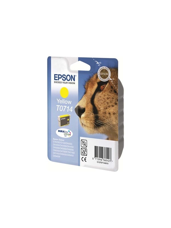 Epson T0714 Blækpatron Gul
