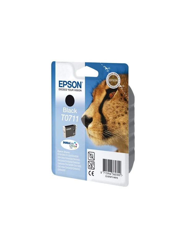 Epson T0711 Blækpatron Sort