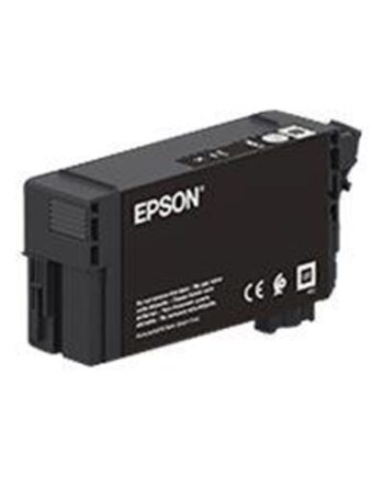 Epson T40c140 Black Original Ink Cartridge Blækpatron Sort