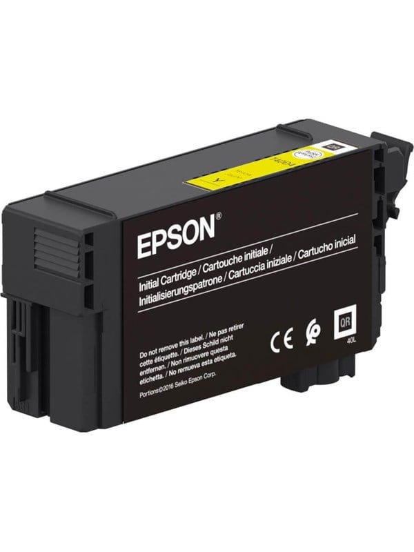 Epson T40c440 Yellow Original Ink Cartridge Blækpatron Gul