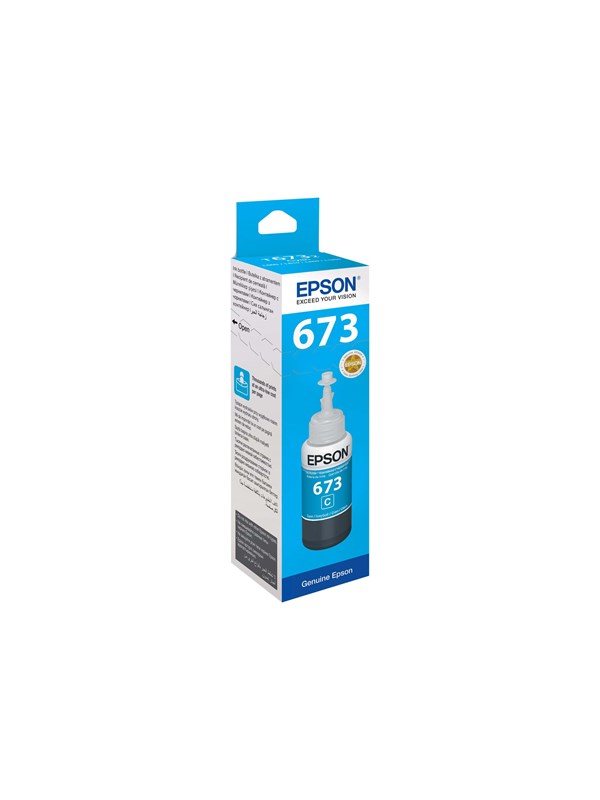 Epson T6732 Cyan Blækrefill Blækrefill Cyan