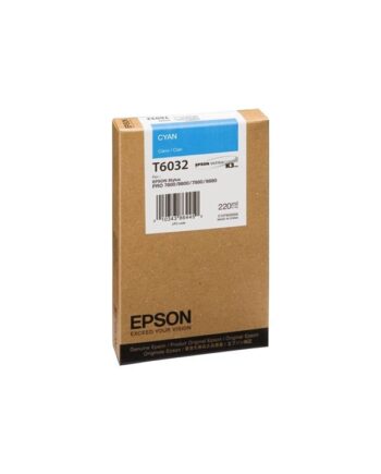 Epson T6032 Cyan Ink Blækpatron Cyan