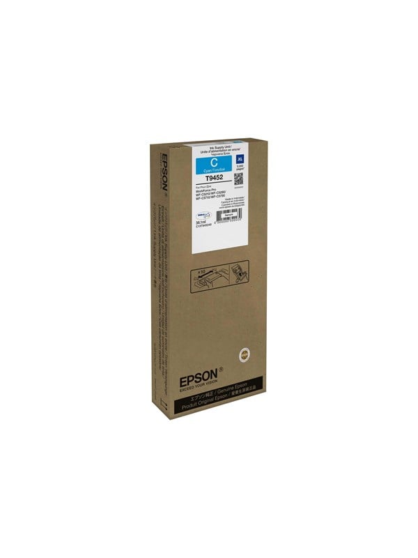 Epson T9452 Cyan Original Blækpatron Blækpatron Cyan
