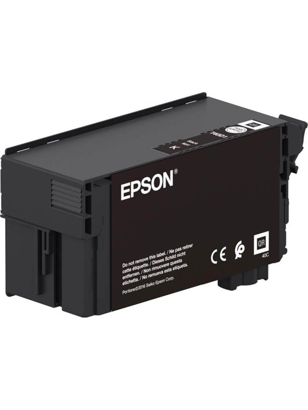 Epson T40d140 Black Original Ink Cartridge Blækpatron Sort