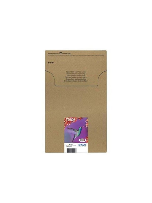 Epson T0807 Easy Mail Packaging Blækpatron Cyan