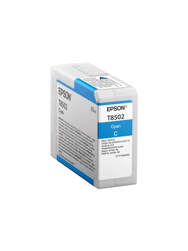 Epson T850200 High Capacity Cyan Blækpatron Cyan