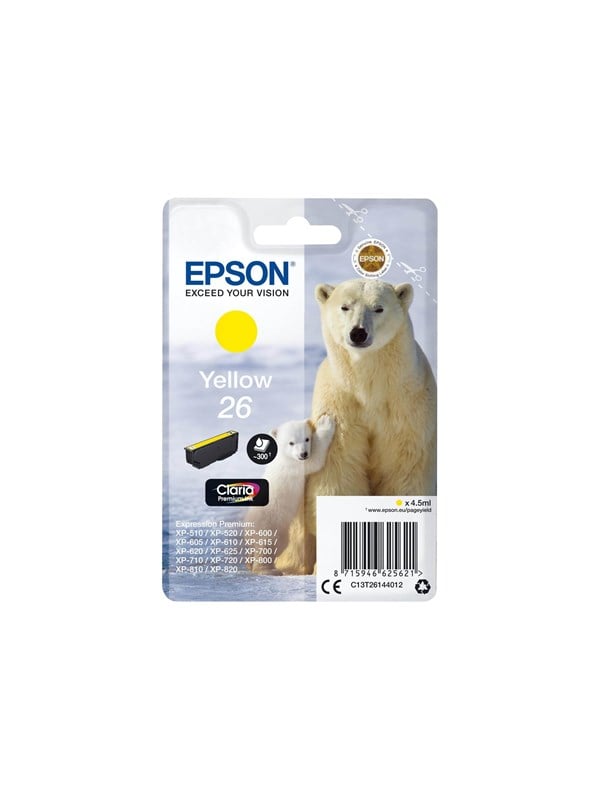 Epson T2614 Ink Cartridge Blækpatron Gul