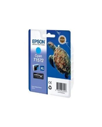 Epson T1572 Ink Cartridge Cyan Ink Blækpatron Cyan