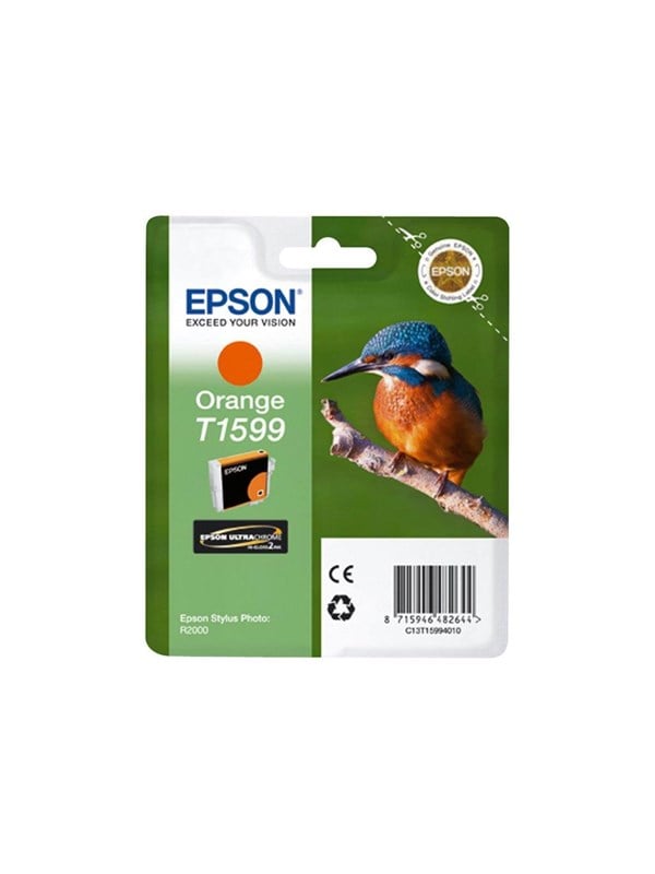 Epson T1599 Ink Cartridge Orange Blækpatron Orange