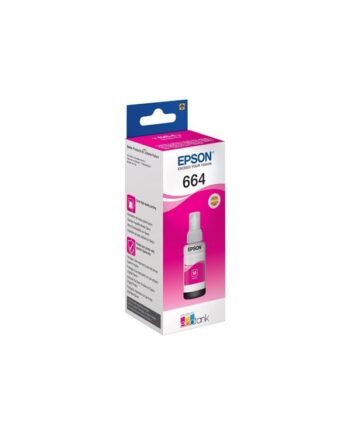 Epson T6643 Ink Tank   C13t664340 Blækrefill Magenta