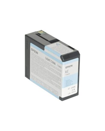 Epson T5805 Light Cyan Blækpatron Lys Cyan