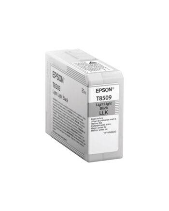 Epson T8509 Light Light Black Ink Blækpatron Meget Lys Sort