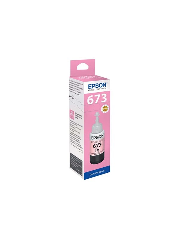 Epson T6736 Light Magenta Ink Blækrefill Lys Magenta