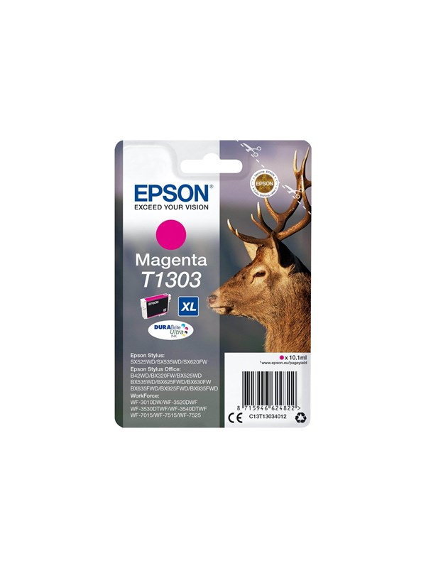Epson T1303 Magenta Ink Blækpatron Magenta