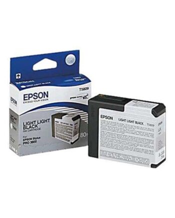 Epson T5809 Matt Black Blækpatron Meget Lys Sort