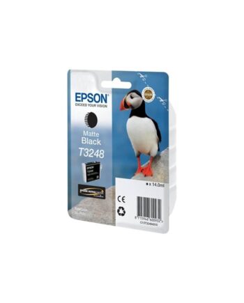 Epson T3248 Matte Black Ink Blækpatron Mat Sort