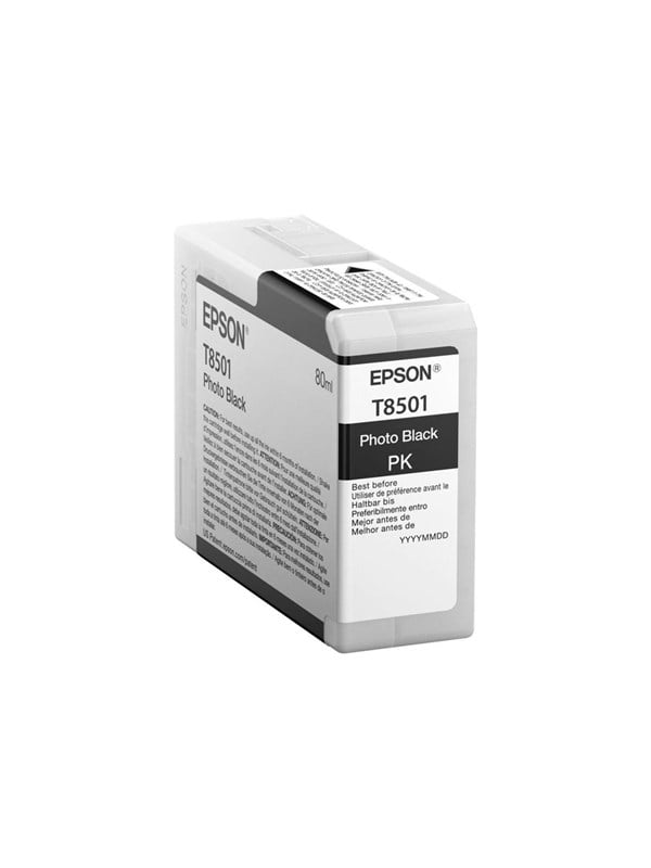 Epson T8501 Photo Black Ink Blækpatron Foto Sort