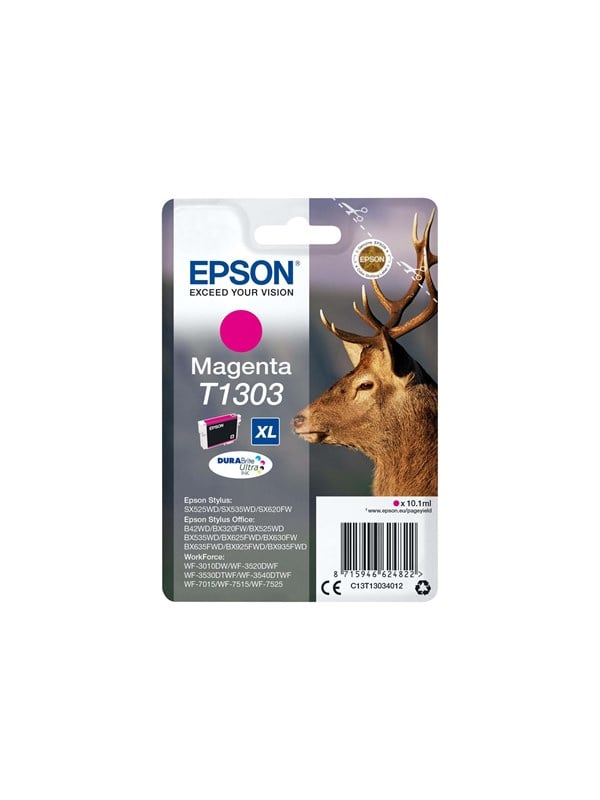 Epson T1303 Størrelse Magenta Original Blækpatron Blækpatron Magenta