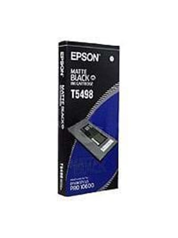 Epson T5498 Ultrachrome Matte Black Blækpatron Mat Sort