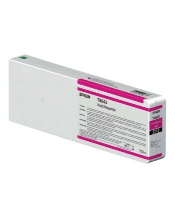 Epson T8043 Vivid Magenta Ink Blækpatron Levende Rød